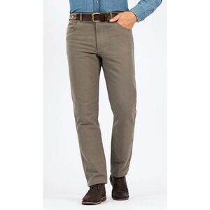 Peter Christian Loden Moleskin Jeans MT 27 Size‎ 44"x32" Olive 100% Cotton